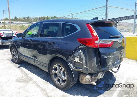 2018 Honda Cr-V Ex from USA, damaged, VIN 2HKRW1H53JH505966